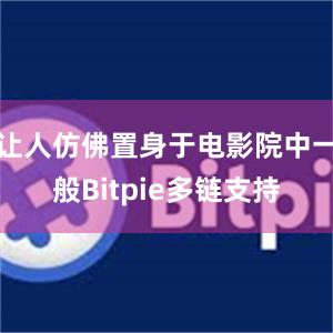 让人仿佛置身于电影院中一般Bitpie多链支持