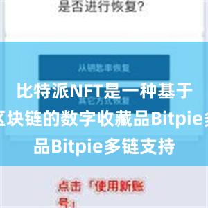 比特派NFT是一种基于以太坊区块链的数字收藏品Bitpie多链支持